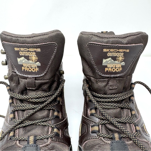 SKECHERS Relaxed Fit Air-Cooled Memory Foam Waterproof hiking boots, size 11 main image 10